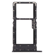 SIM Card Tray + SIM Card Tray / Micro SD Card Tray for Honor Play4 (Black) - Card Socket by PMc TechLife | Online Shopping South Africa | PMc TechLife | Buy Now Pay Later Mobicred