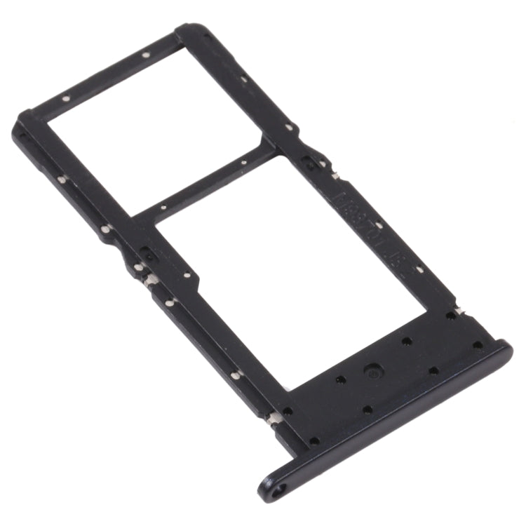 SIM Card Tray + SIM Card Tray / Micro SD Card Tray for Honor Play4 (Black)
