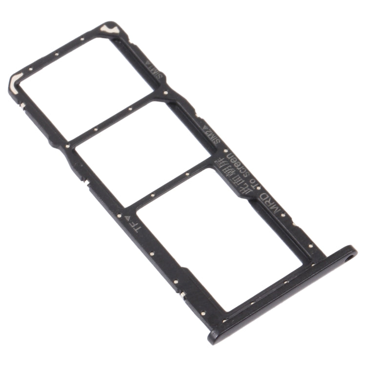 SIM Card Tray + SIM Card Tray + Micro SD Card Tray for Huawei Enjoy 9e (Black)