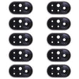 For Huawei Nova 8 5G  10pcs Camera Lens Cover (Black) - Camera by PMC TechLife | Online Shopping South Africa | PMC TechLife | Buy Now Pay Later Mobicred
