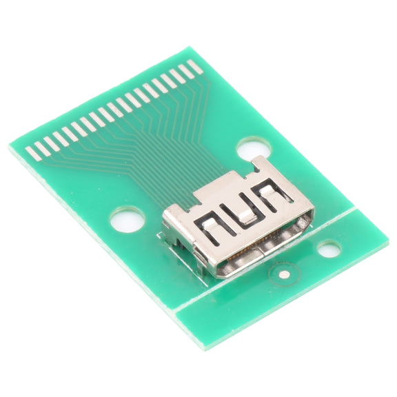 Mini HDMI Female Test Board HDMI-C with PCB 19pin