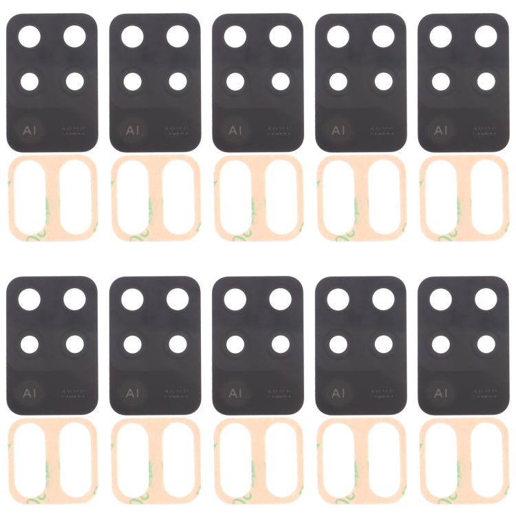 For OPPO Reno5 F CPH2217 10pcs Back Camera Lens