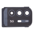 For OPPO A95 PELM00  Camera Lens Cover (Blue) - Camera Series by PMc TechLife | Online Shopping South Africa | PMc TechLife | Buy Now Pay Later Mobicred