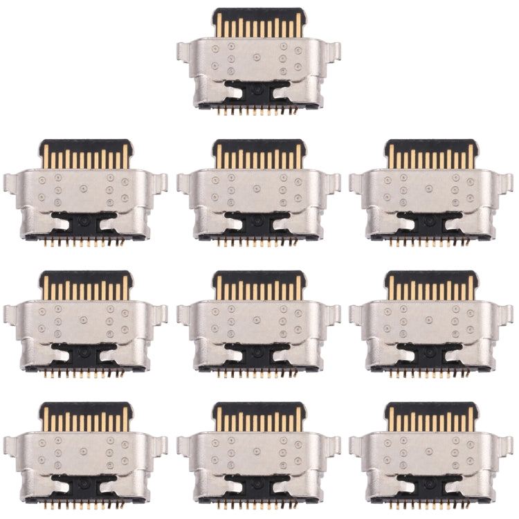 10 PCS Charging Port Connector for Motorola Moto G9 Plus XT2087-1