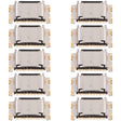 For OPPO A72 CPH2067 10pcs Charging Port Connector - Single Tail Connector by PMc TechLife | Online Shopping South Africa | PMc TechLife | Buy Now Pay Later Mobicred