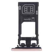 SIM Card Tray + Micro SD Card Tray for Sony Xperia X Performance (Pink)
