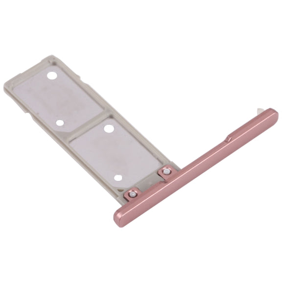 SIM Card Tray + SIM Card Tray for Sony Xperia XA1 Ultra / Xperia XA1(Pink)