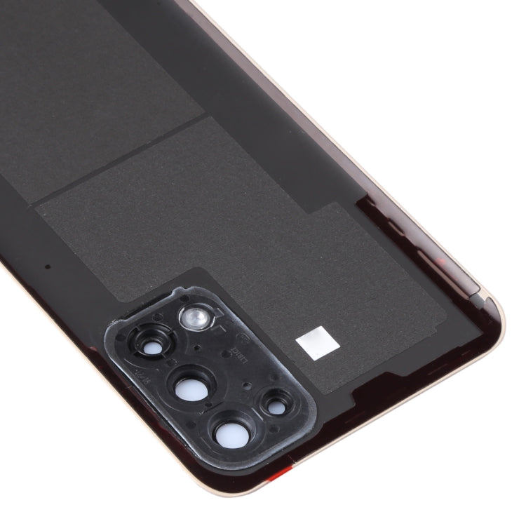 For OPPO Reno5 K PEGM10 Original Battery Back Cover (Orange)