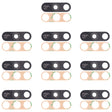 For Tecno Pop 2 Plus BA2, RB8S 10pcs Back Camera Lens - Camera Parts by PMc TechLife | Online Shopping South Africa | PMc TechLife | Buy Now Pay Later Mobicred