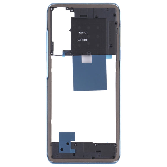 Original Middle Frame Bezel Plate for TCL 20S (Blue)