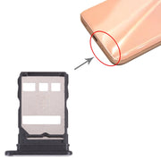 SIM Card Tray for Honor X20 SE(Black)