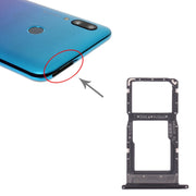 SIM Card Tray + SIM Card Tray / Micro SD Card Tray for Huawei P Smart (2019) (Black)