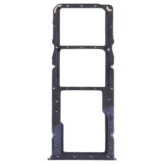 SIM Card Tray + SIM Card Tray + Micro SD Card Tray for Huawei Y9 (2018)(Blue)