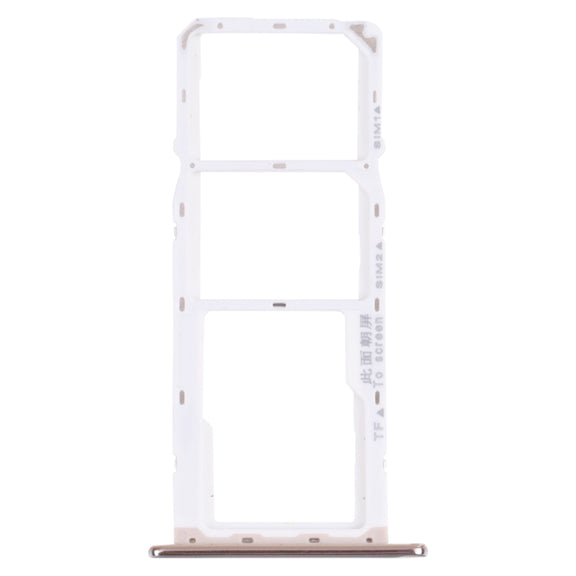 SIM Card Tray + SIM Card Tray + Micro SD Card Tray for Huawei Y6 (2018) (Silver)