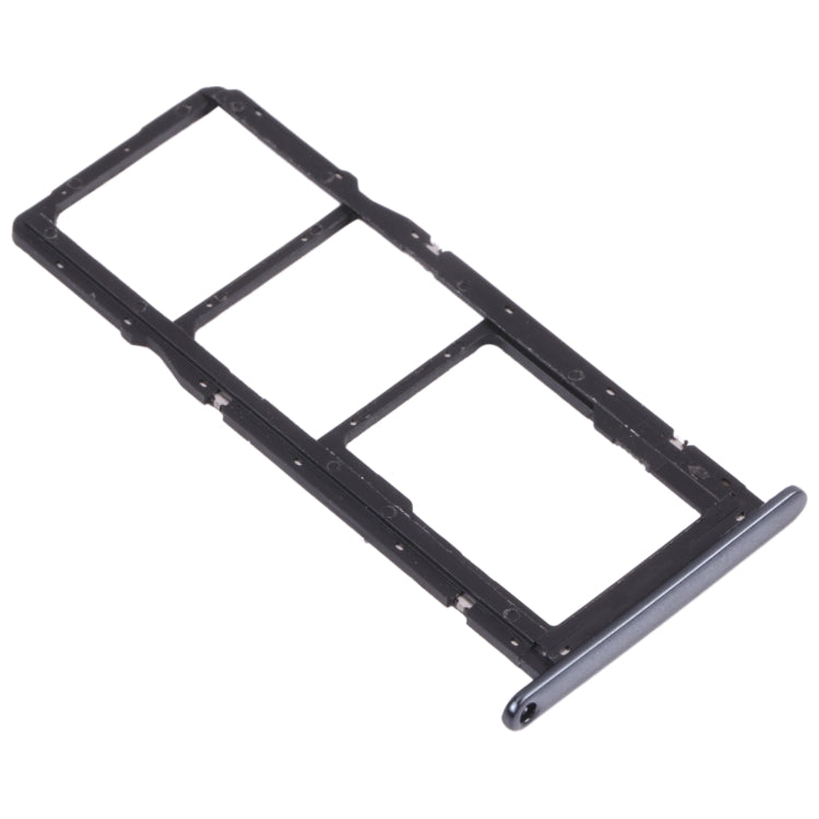 SIM Card Tray + SIM Card Tray + Micro SD Card Tray for Honor 7A Pro (Black)