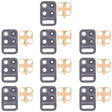 10 PCS Back Camera Lens for LG Q52 / K62 - For LG by PMc TechLife | Online Shopping South Africa | PMc TechLife | Buy Now Pay Later Mobicred