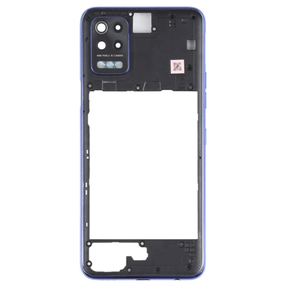 Middle Frame Bezel Plate for LG Q52 / K62 (Blue)