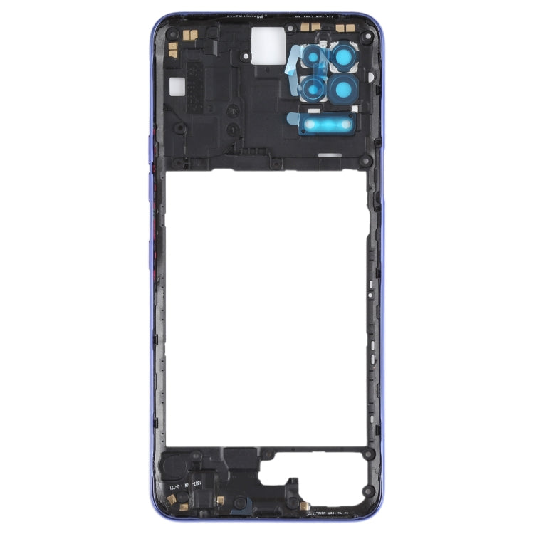 Middle Frame Bezel Plate for LG Q52 / K62 (Blue)