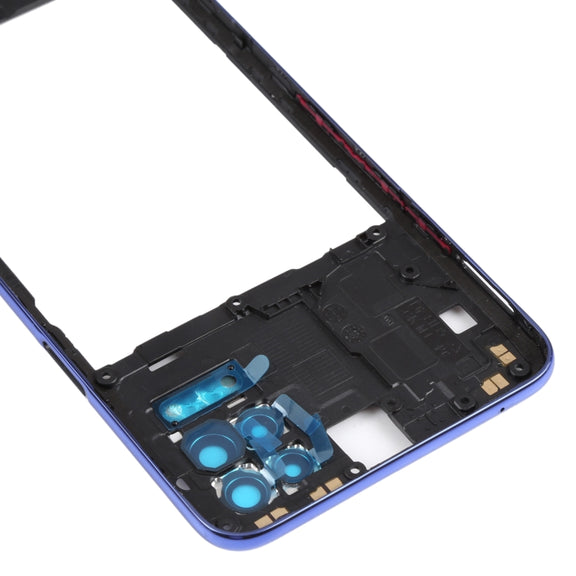 Middle Frame Bezel Plate for LG Q52 / K62 (Blue)