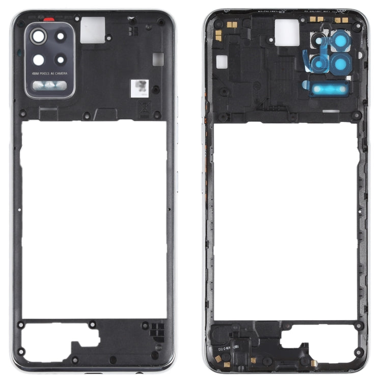 Middle Frame Bezel Plate for LG Q52 / K62 (Silver)