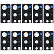 For Vivo X60 Pro+ V2056A 10pcs Back Camera Lens - Camera Parts by PMc TechLife | Online Shopping South Africa | PMc TechLife | Buy Now Pay Later Mobicred