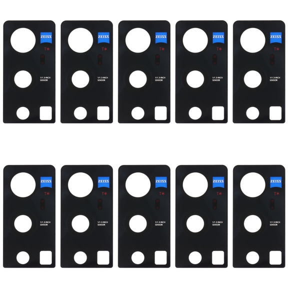 For Vivo X60 Pro+ V2056A 10pcs Back Camera Lens