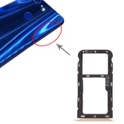 SIM Card Tray + Micro SD Card Tray for ZTE Blade V9 (Gold)