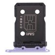 For OPPO Reno6 5G PEQM00 CPH2251  SIM Card Tray + SIM Card Tray (Purple) - Card Socket by PMc TechLife | Online Shopping South Africa | PMc TechLife | Buy Now Pay Later Mobicred