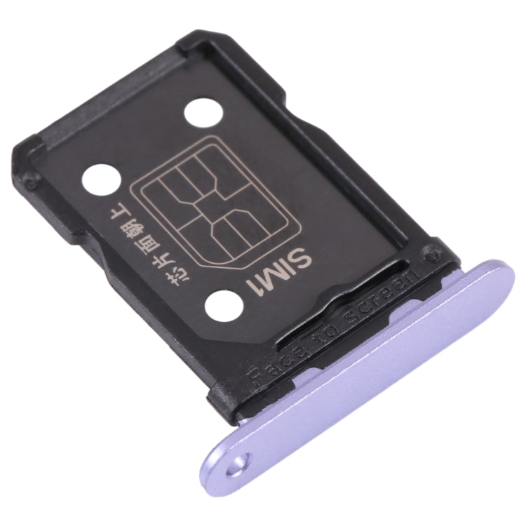 For OPPO Reno6 5G PEQM00 CPH2251  SIM Card Tray + SIM Card Tray (Purple)