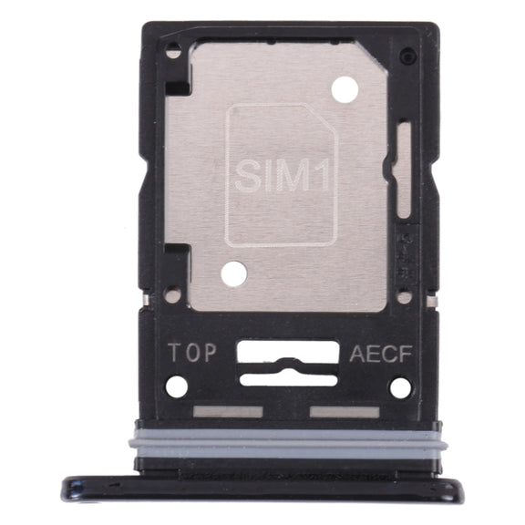 For Samsung Galaxy A53 5G SM-A536B Original SIM Card Tray + SIM Card Tray / Micro SD card tray (Black)