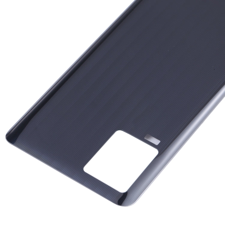 For vivo iQOO 7 V2049A I2009 Glass Battery Back Cover (Black)