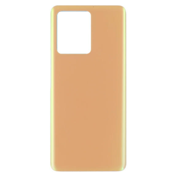 For vivo S12 Pro / V23 Pro V2163A V2132 Glass Battery Back Cover (Yellow)