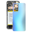 For OPPO Reno7 Pro 5G Glass Battery Back Cover (Blue) - Back Cover by PMC TechLife | Online Shopping South Africa | PMC TechLife
