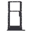 SIM Card Tray + SIM Card Tray / Micro SD Card Tray for Honor Play 30 Plus(Black) - Card Socket by PMc TechLife | Online Shopping South Africa | PMc TechLife | Buy Now Pay Later Mobicred