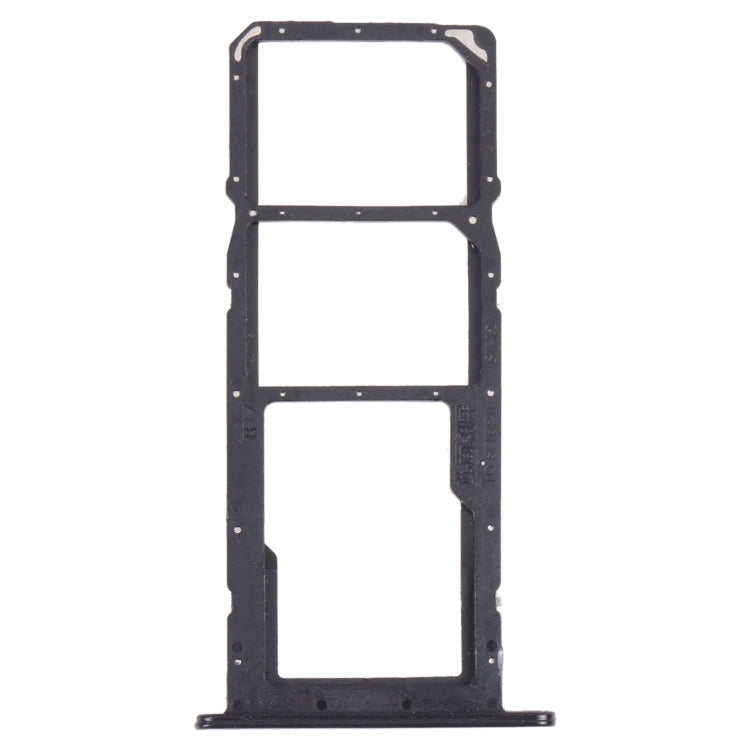 SIM Card Tray + SIM Card Tray + Micro SD Card Tray for Honor 20e (Black)