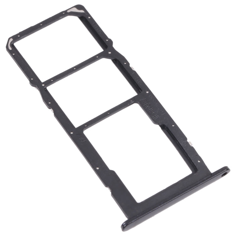 SIM Card Tray + SIM Card Tray + Micro SD Card Tray for Honor 20e (Black)