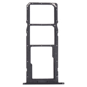 SIM Card Tray + SIM Card Tray + Micro SD Card Tray for Honor 20e (Black)