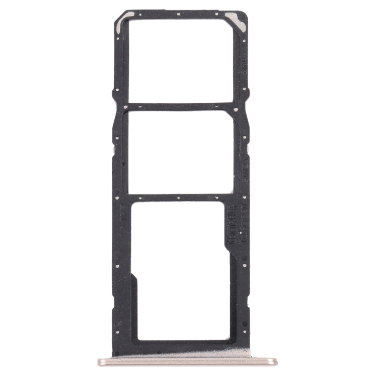 SIM Card Tray + SIM Card Tray + Micro SD Card Tray for Honor 20e (Gold)