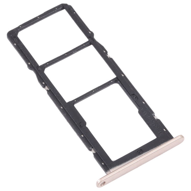 SIM Card Tray + SIM Card Tray + Micro SD Card Tray for Honor 20e (Gold)