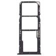 SIM Card Tray + SIM Card Tray + Micro SD Card Tray for Honor 7C (Black) - Card Socket by PMc TechLife | Online Shopping South Africa | PMc TechLife | Buy Now Pay Later Mobicred