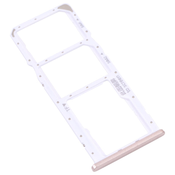 SIM Card Tray + SIM Card Tray + Micro SD Card Tray for Honor 7C (Gold)
