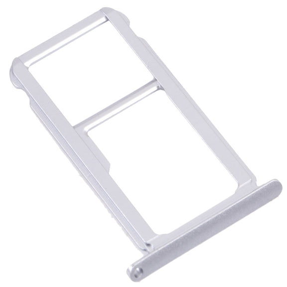 SIM Card Tray + SIM Card Tray / Micro SD Card Tray for Honor Mate 9 Lite (Grey)