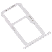 SIM Card Tray + SIM Card Tray / Micro SD Card Tray for Honor Mate 9 Lite (Silver)