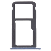 SIM Card Tray + SIM Card Tray / Micro SD Card Tray for Honor Play 6 (Blue)