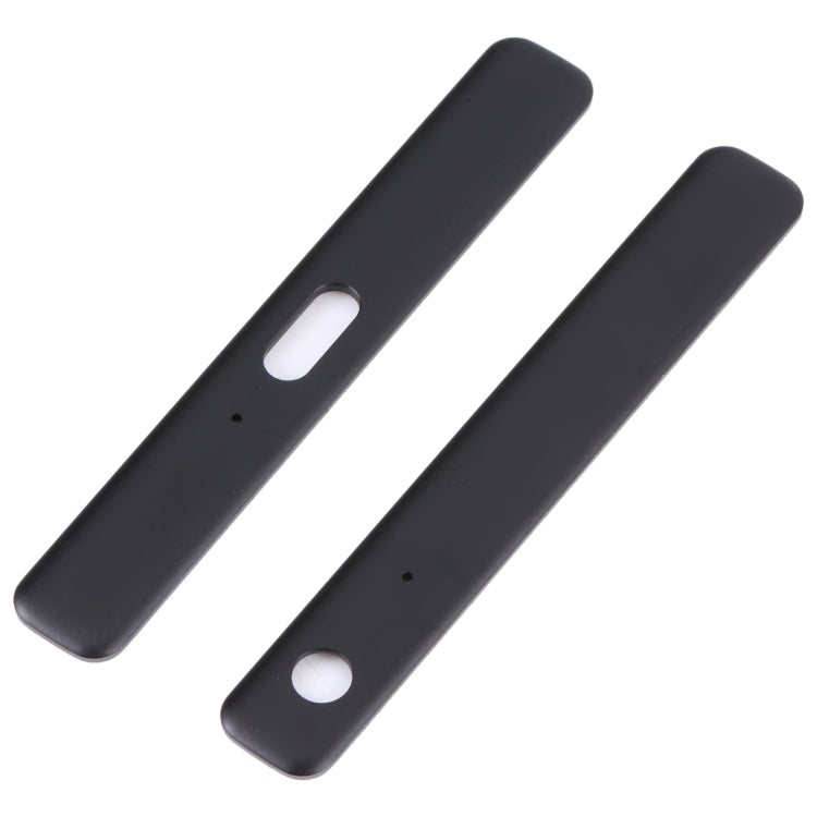 1 Pair Side Part Sidebar For Sony Xperia XZ1 Compact (Black)