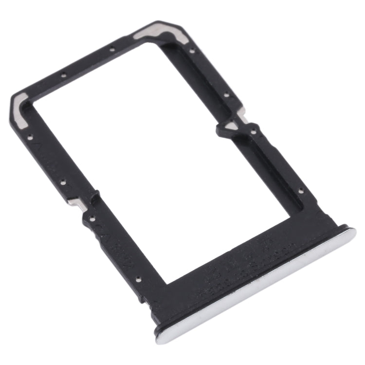 For OnePlus Ace Racing SIM Card Tray + SIM Card Tray (Silver)