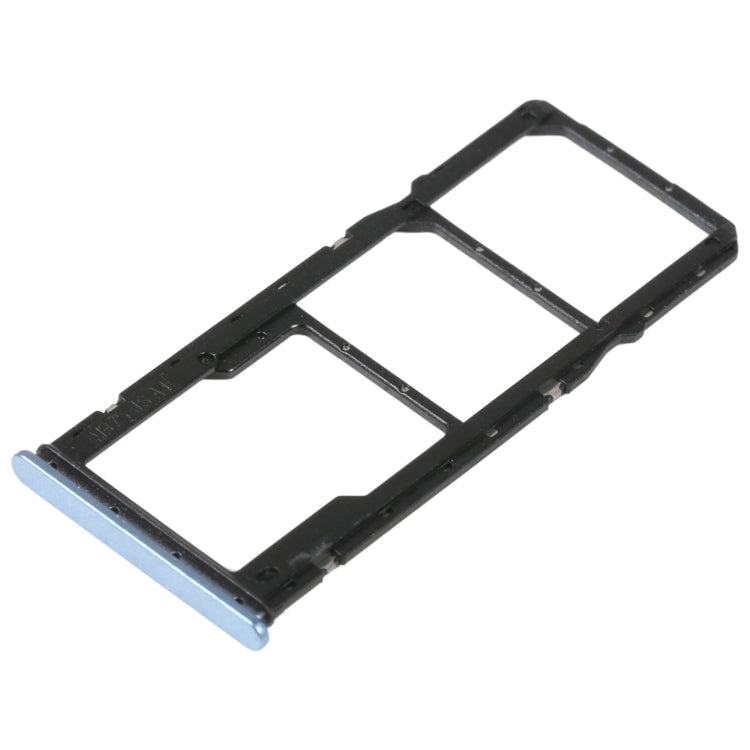 SIM Card Tray + SIM Card Tray + Micro SD Card Tray For Xiaomi Redmi Note 11E (Blue)