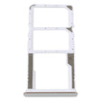 SIM Card Tray + SIM Card Tray + Micro SD Card Tray For Xiaomi Redmi Note 11E (Silver) - Card Tray by PMc TechLife | Online Shopping South Africa | PMc TechLife | Buy Now Pay Later Mobicred