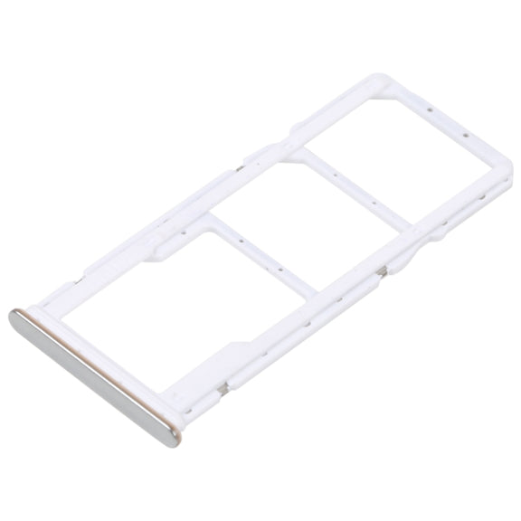 SIM Card Tray + SIM Card Tray + Micro SD Card Tray For Xiaomi Redmi Note 11E (Silver)