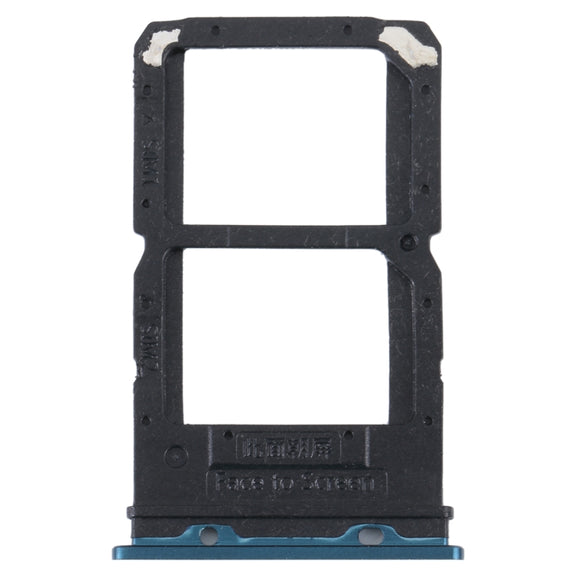 For OPPO Reno SIM Card Tray + SIM / Micro SD Card Tray (Green)